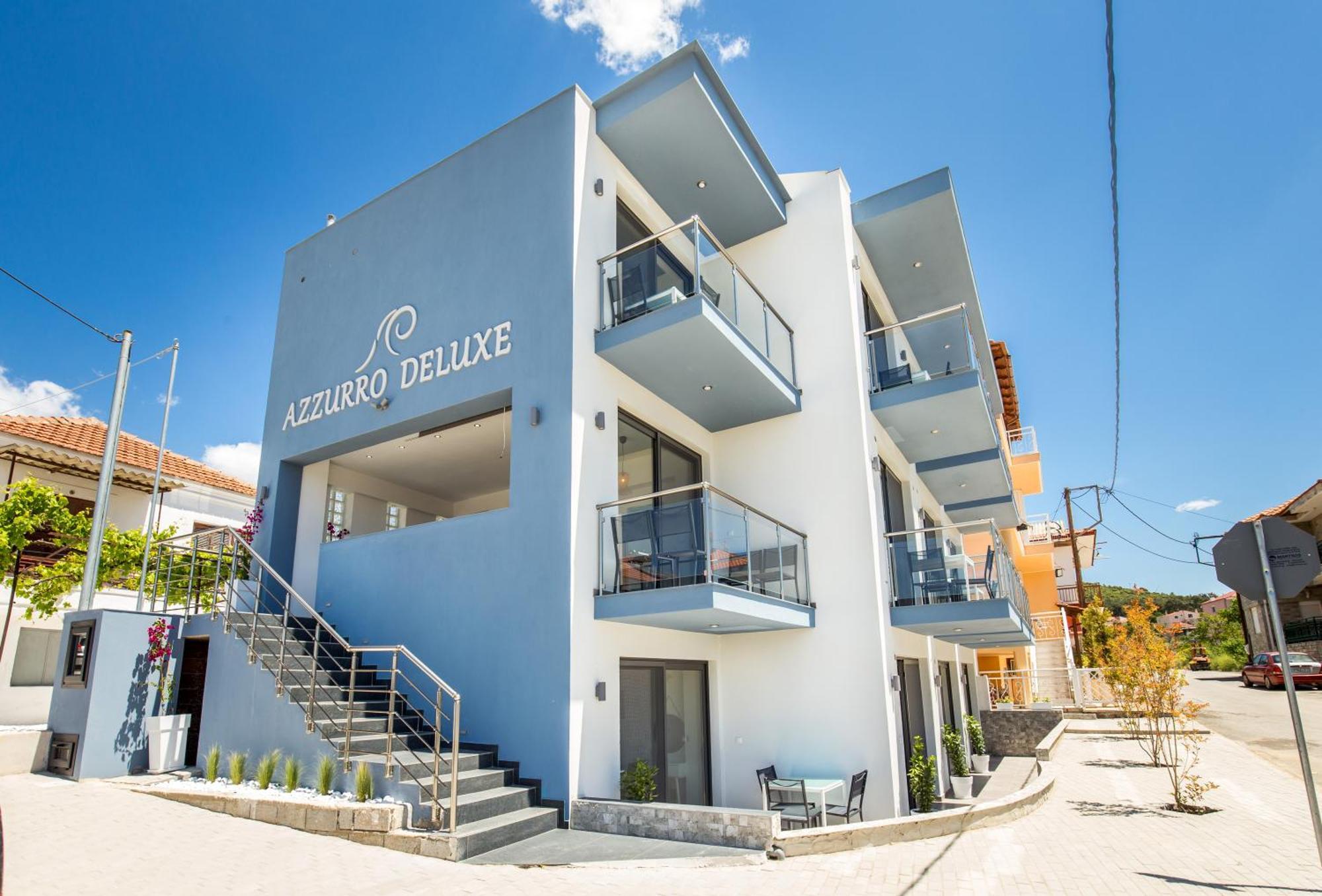 New Azzurro Deluxe Hotel Limenária Kültér fotó