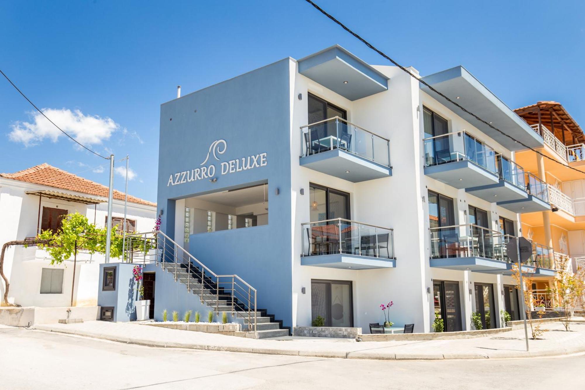 New Azzurro Deluxe Hotel Limenária Kültér fotó