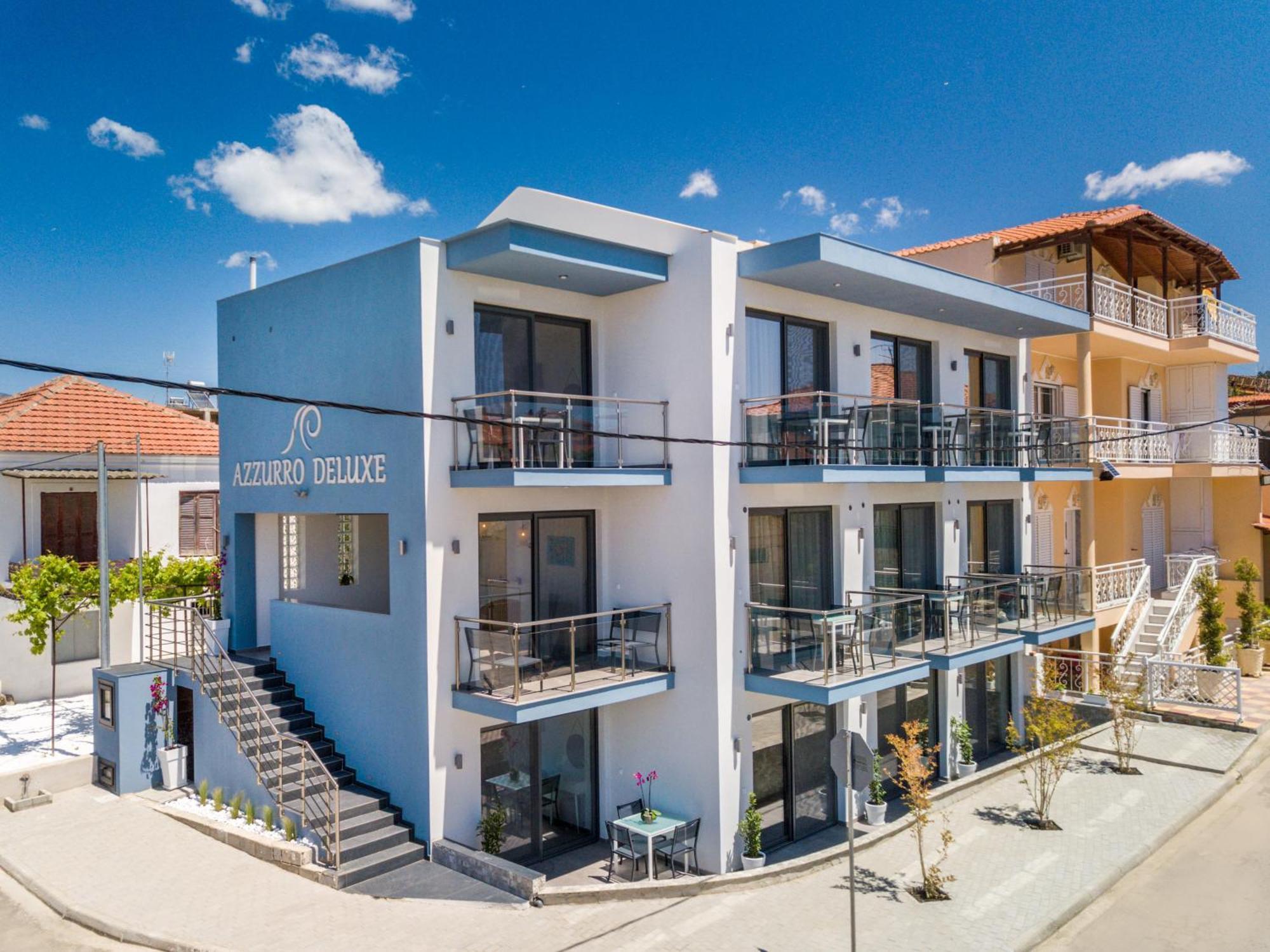 New Azzurro Deluxe Hotel Limenária Kültér fotó